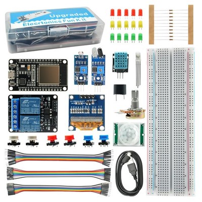 Basic Starter Kit for ESP32 ESP-32S WiFi Development Board, Beginner...