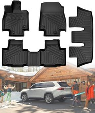 Floor Mats Toyota Grand Highlander 2024 2025 All Weather Tpe Liners Full Set Floor Mats Toyota Grand Highlander 2024 2025 All Weather Tpe Liners Full Set