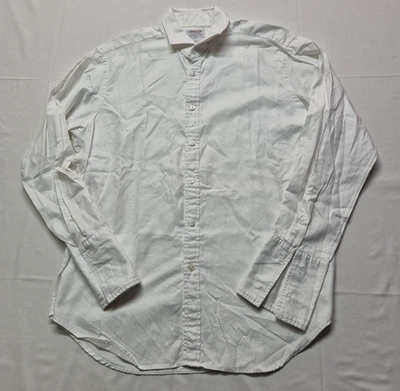 Camisa T.M.Lewin Blanca Lujo Calce Ajustado Para Hombre Manga Larga Algodón Pecho 48 - Imagen 1 de 4