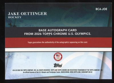 2026 Topps Chrome U.S. Winter Olympic & Paralympic Team Hopefuls