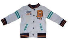 Baby Baseballjacke Weiß Größe 80 Topomini