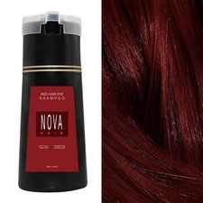 Red Hair Dye Shampoo Natural Instant 3in1 Hair Dye Shampoo 200ml FREE US SH P