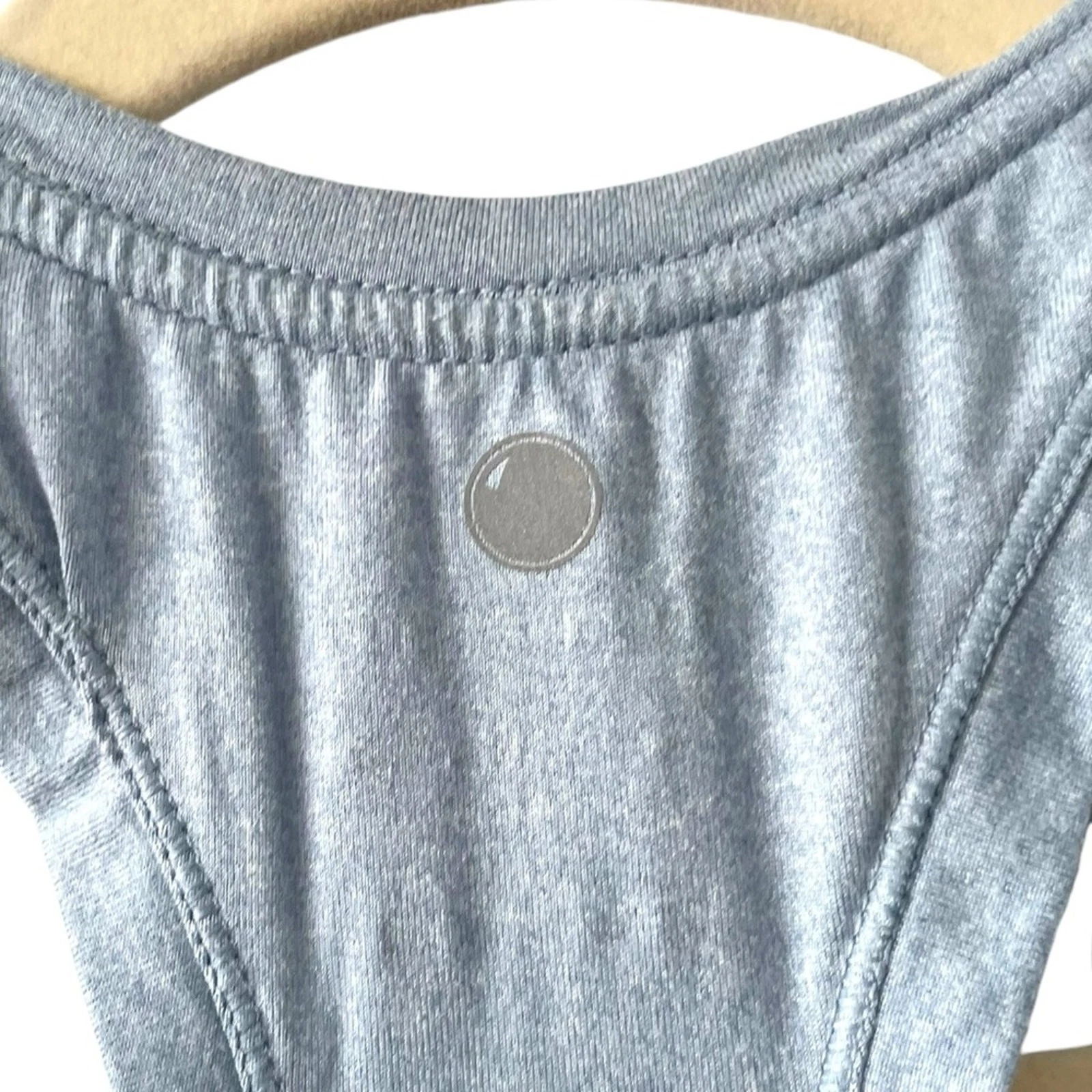 yogalicious light soft high neck racerback tank-top