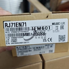 Mitsubishi RJ71EN71 MELSEC iQ-R Series CC-Link IE Built-in Ethernet Unit Unused