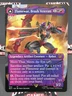 MTG Flamewar, Brash Veteran- DAMAGED -Transformers Magic the Gathering Card #024