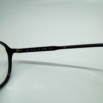 Silhouette SPX M‎ 2756 /20 C5504 57-14-135 Black Eyeglasses Frame H10312 Silhouette SPX M 2756 /20 C5504 57-14-135 Black Eyeglasses  main image 4