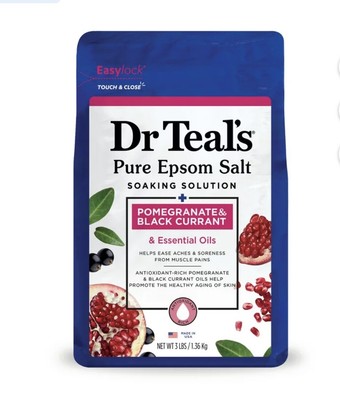DR TEALS POMEGRANATE & BLACK CURRANT ESSENTIAL OILS PROMOTE HEALTHY AGING SKIN