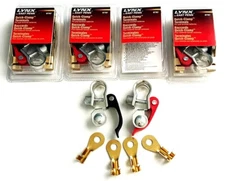 4 SETS LYNX BY DEKA QUICK CLAMP RELEASE BATTERY TERMINALS TOP POST #07767