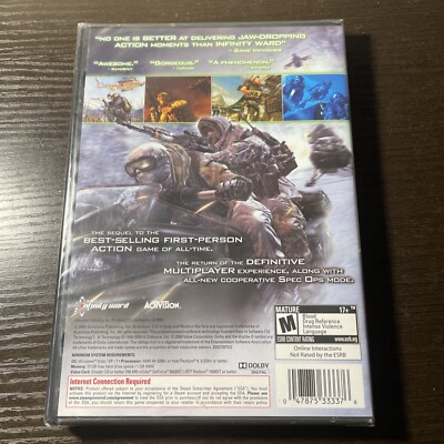 Call of Duty: Modern Warfare 2 (PC, 2009) Brand New Factory Sealed