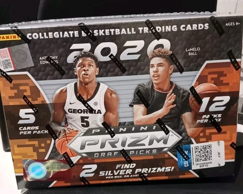 2020 Panini Prizm Draft Picks NBA Basketball Cards Mega Box - Sealed - 1 Auto
