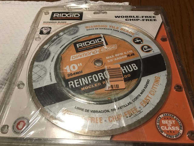 RIDGID Diamond Tile Blade 10