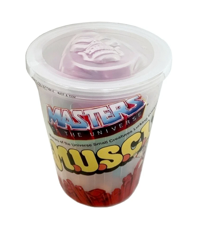 NUEVO Super 7 Masters of the Universe M.U.S.C.L.E. Minifigura bote de basura ondulado 1 Foto 2 de 2