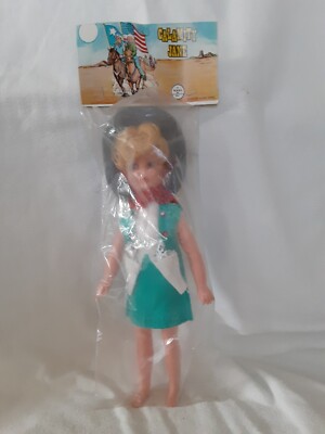 RARE Vintage CALAMITY JANE Figure Doll A Mark Exclusive Made in Hong Kong 1970s