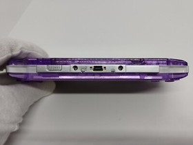 Sony PSP-3000 Playstation Portable Handheld Console Clear Purple Shell Custom