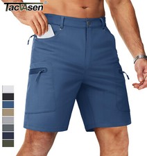 Mens Outdoor Cargo Shorts Quick Drying Casual Golf Fishing Running Hiking Shorts