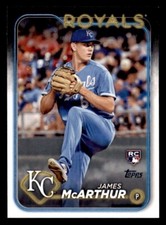 2024 Topps #434 James McArthur Kansas City Royals RC
