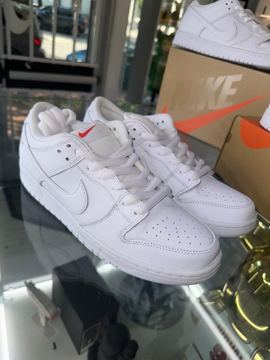 NIKE SB DUNK LOW PRO ダンク トリプルホワイト 27.5 Nike SB Dunk Low Pro Triple White Men's - FJ1674-100 - US