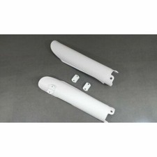 Coppia parasteli bianchi forcelle anteriori originale Fantic Motor 50-125-250