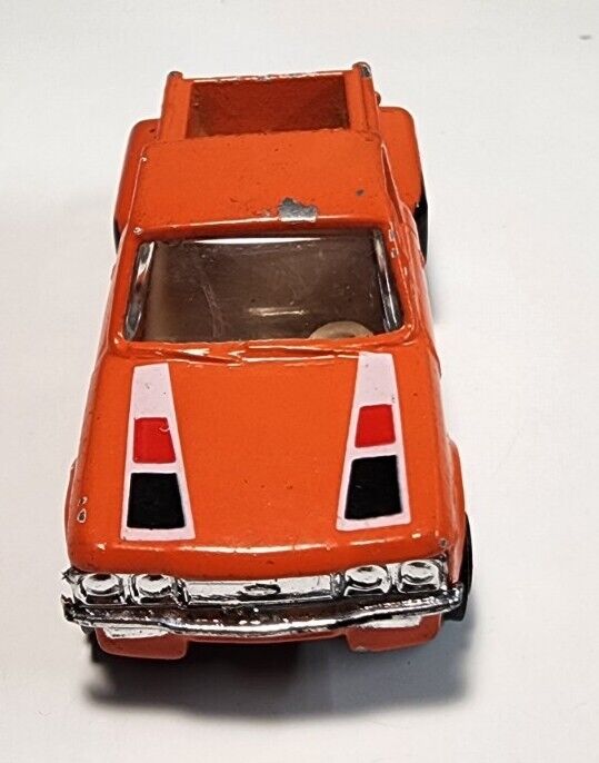Yatming #1700 Orange Chevrolet LUV Stepside Pickup 1/64 Yatming #1700 Orange Chevrolet LUV Stepside Pickup 1/64