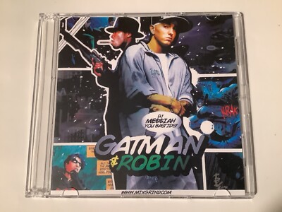 50 Cent Eminem - Gatman & Robin CD Rare Promo 2005 Mixtape shady