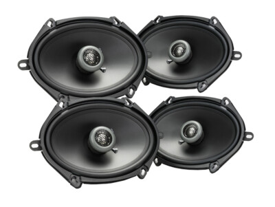 4x MB Quart FKB168 Formula 5x7 / 6x8'' 200 Watts Max Power 2-way Coaxial Speakers