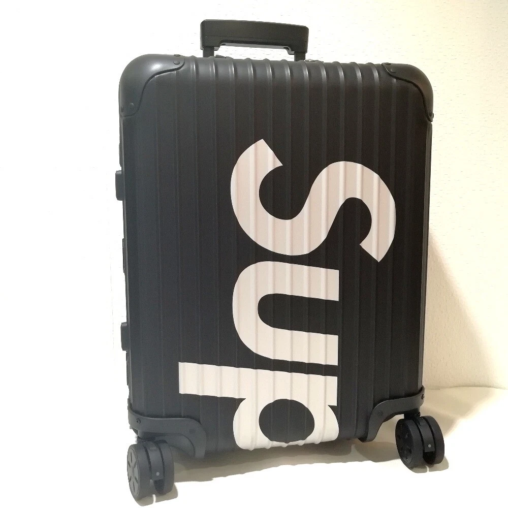 Supreme x RIMOWA Red 'Topas 45L' Rolling Luggage