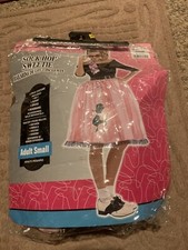 poodle skirt girls 1950s Halloween costume Hop Sweetie 50 s Costume womens small