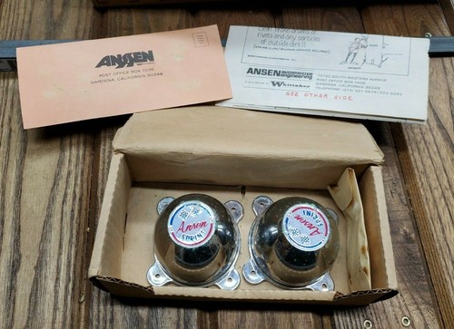 Vintage NOS Ansen sprint center caps 