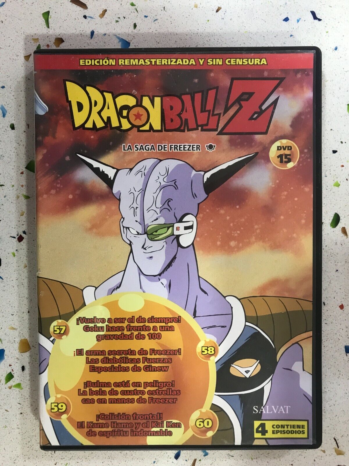 Valoración de Episodios de Dragon Ball Z por Saga