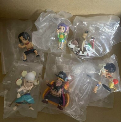 One Piece Onepi no Mi Vol 7 Complete Set of 6 Bandai Gashapon