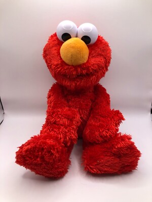 Sesame Street Tickle Me Elmo Plush Laughs Shakes Talks TUMMY & TOES Hasbro 2016