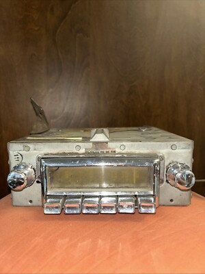 Rare 1954 HUDSON RADIO SH-758 236480 238060 Complete Eight Tubes Vib w Knobs