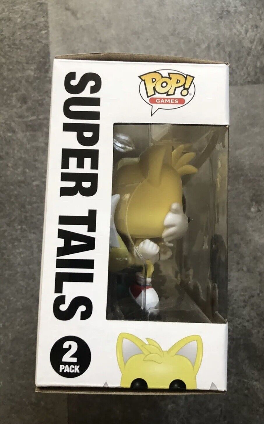 Pop Funko Super Tails & Super Silver 2 Pack Sonic The Hedgenog