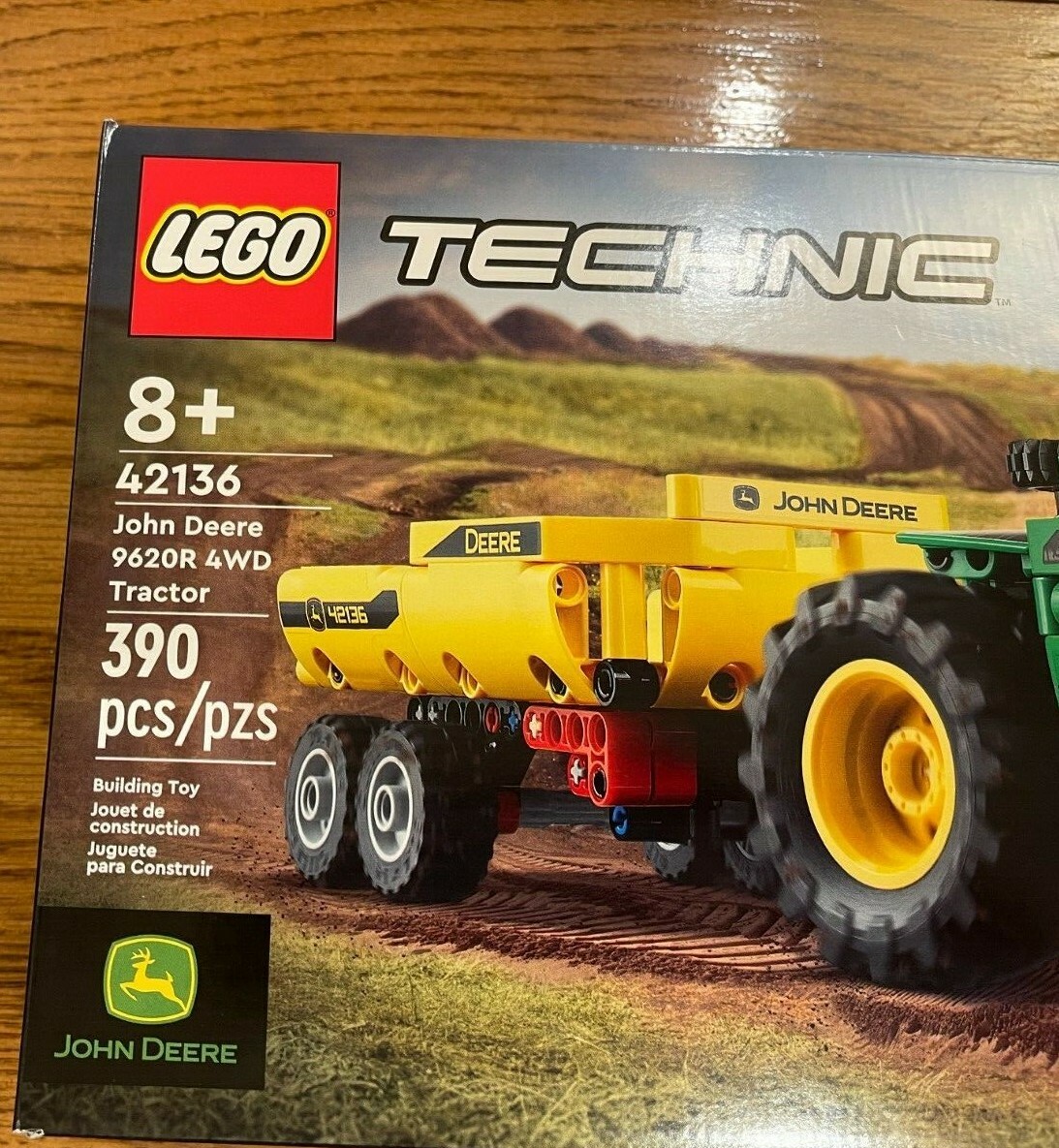 Lego Technic John Deere 9620R 4WD Tractor 42136 New Sealed | eBay