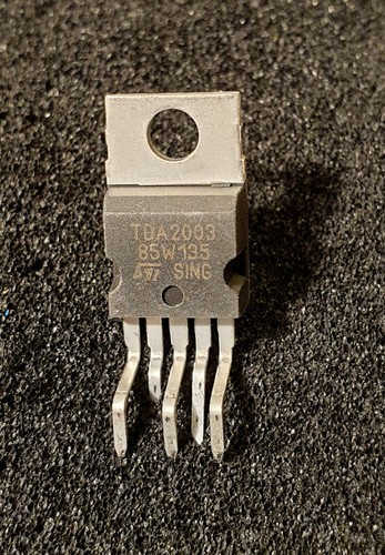 1x TDA2003 Audio Amplify 10w - T0-220 - St