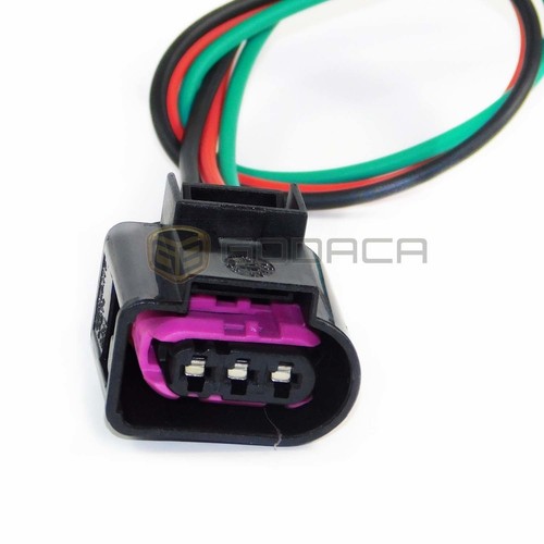 1x Connector 3way for Audi Fuel Pressure Sensor 4D0 971 993 eBay