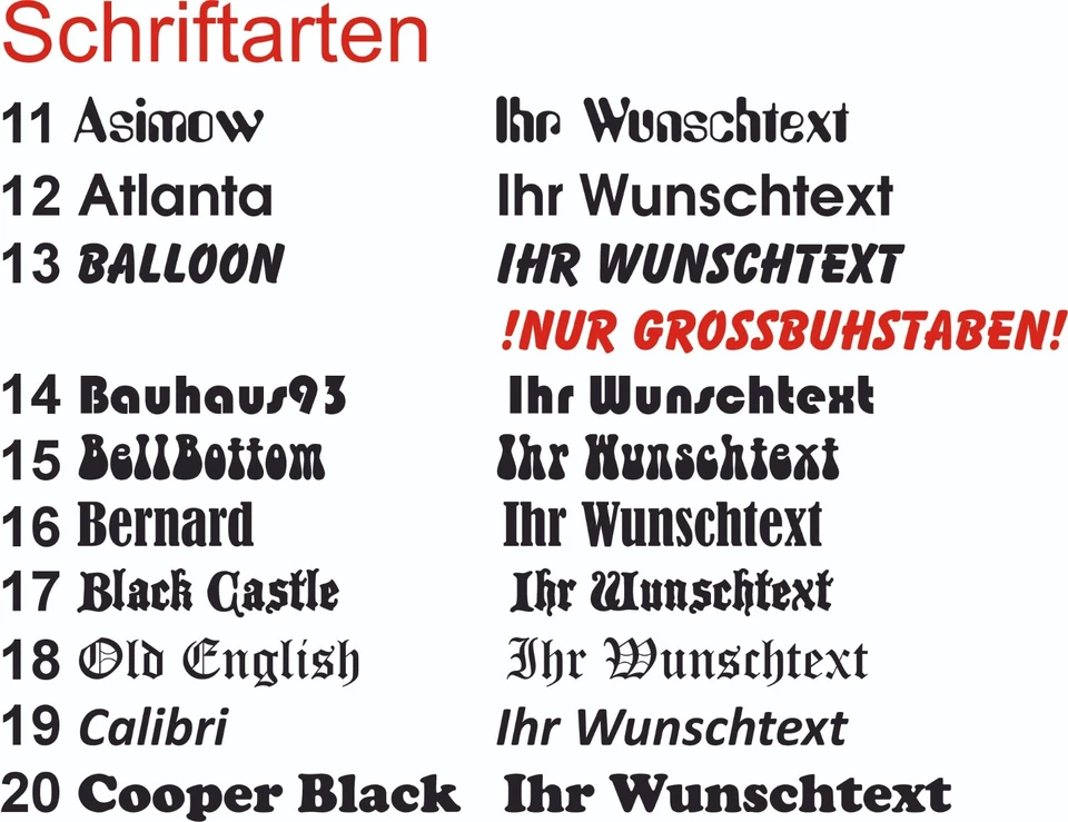 Wunschtext Bügelfolie DIY Flexfolie Verein Name Bügeltext Textilveredelung - Bild 4 von 4
