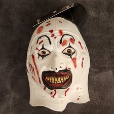 Terrifier Killer Art the Clown Adult Latex Mask Trick or Treat Studios NWT