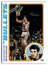 1978-79 Topps Chewing Gum - Mitch Kupchak #48 Washington Bullets 