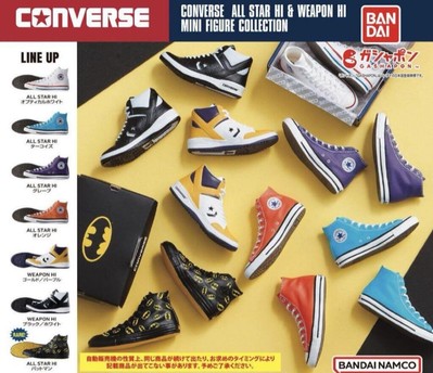 Converse Mini Figure Gacha ALL STAR HI Optical White New Japan | eBay