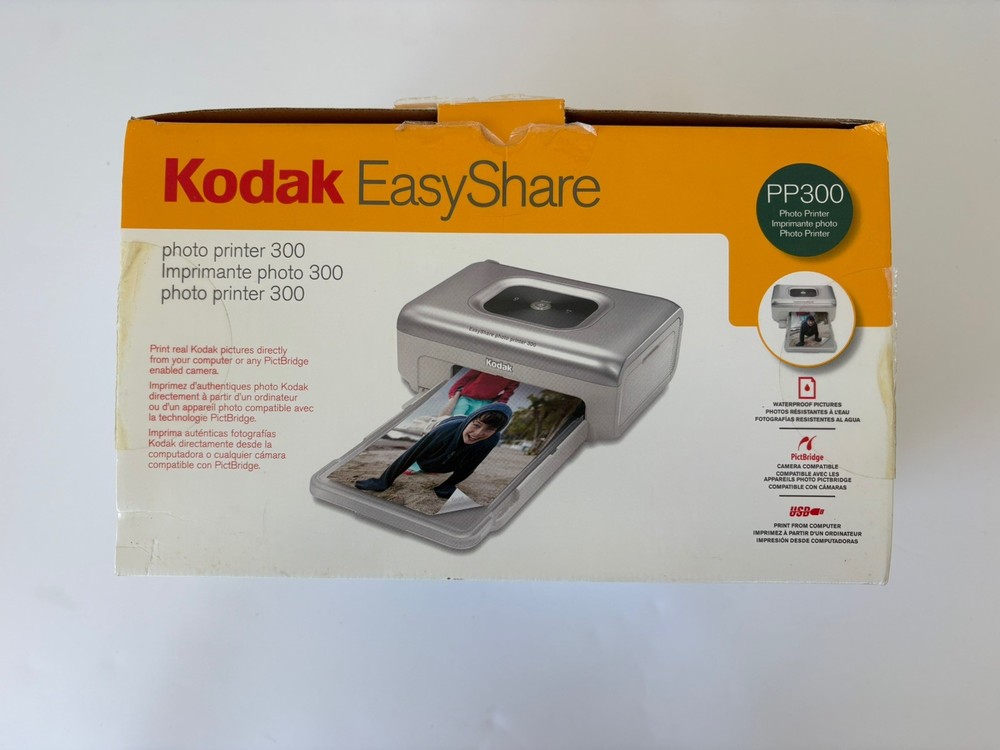 Kodak EasyShare Photo Printer 300 Opened Box Waterproof Photos Print Kodak EasyShare Photo Printer 300 Opened Box Waterproof Photos Print