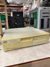 AST Adventure 220 AMD K5 133MHZ Advantage Series Vintage Retro PC Desktop - READ