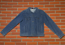 Big Mac Denim Jacket Mens XL Based on Measurements Blue Jean Trucker Vtg READ