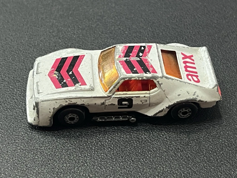 Vintage 1983 Matchbox AMX Pro-Stocker Silver Macau - Image 3 of 4
