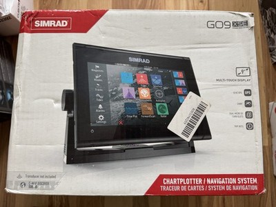 Simrad GO9 XSE 9'' Chartplotter w/C-MAP Discover - No Transducer - 000-13210-002
