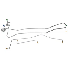 Brake Line Kit Front Tubes Power 1973-80 Chevrolet C10 GMC C1500 OE Steel 4pc