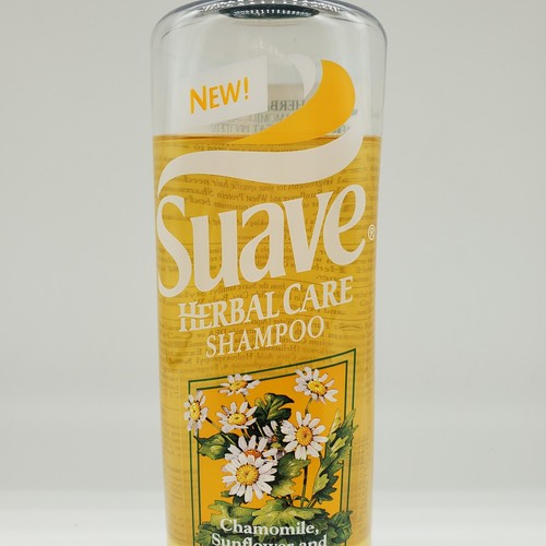 Vintage Suave HERBAL CARE Shampoo Chamomile Sunflower Wheat Protein 15oz Bottle - Picture 3 of 6