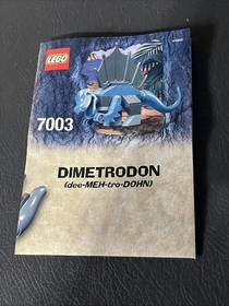 Vtg Lot Of 2 Lego Dinosaurs &ldquo;Dimetrodon&rdquo; & &ldquo;Ankylosaurus&rdquo; Sealed Bags W/Boxes