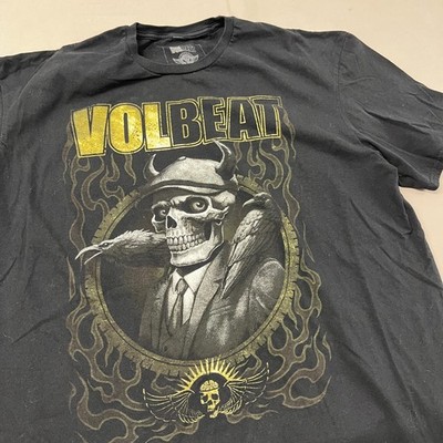 Volbeat Servant of the Road 2022 Tour Black T-Shirt Sz L