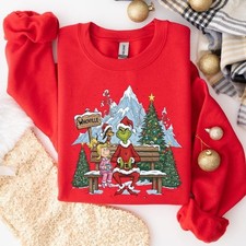 Retro Grinch Christmas Sweatshirt: Whoville Holiday Tee